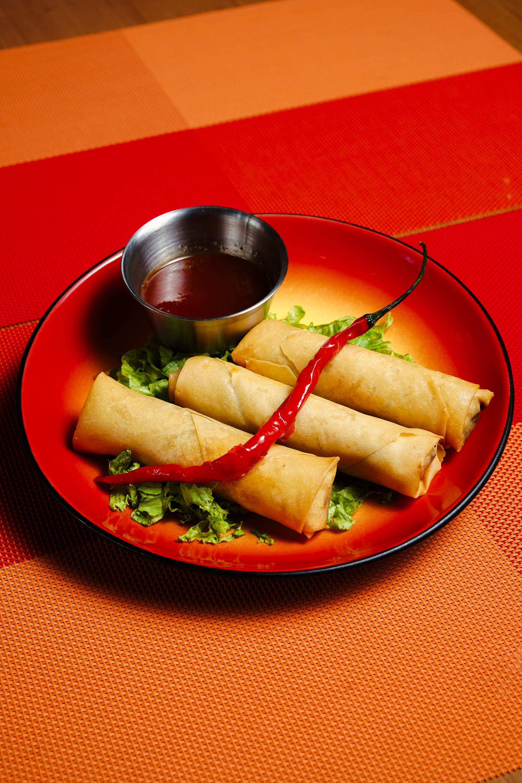 VEGETABLE SPRING ROLLS
