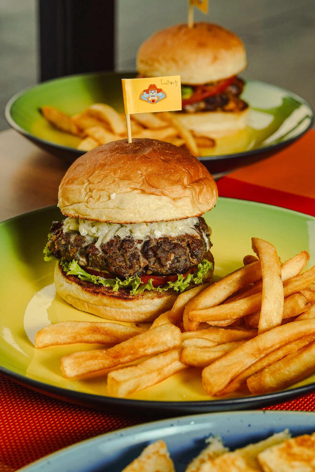 LAMB BURGER